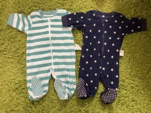 ユニクロフリースロンパース はる 研究学園のベビー用品 ベビー服 の中古あげます 譲ります ジモティーで不用品の処分