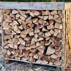 薪、広葉樹ケヤキ100% 500kg（約１立米）