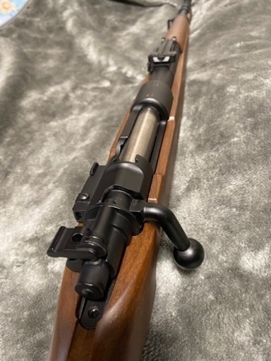 S&T Kar98k エアコキ 中古 フェイクウッド 新品予備マグ2本付