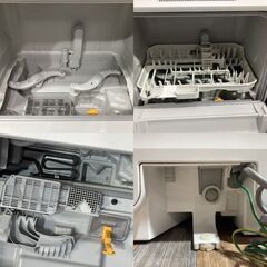 【成約済】★動作確認済★Panasonic パナソニック　電気食器洗い乾燥機　プチ食洗 NP-TCM4　2018年製　エコナビ　3人用　18点分★B1BM0102