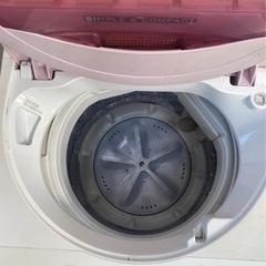 早い者勝ち‼️SHARP洗濯機4.5キロ‼️ES-G4E3-KP‼️2016年製‼️傷あり、セット割可能です‼️