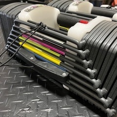 パワーブロック　ブロックダンベル　可変式　40kg 2個セット