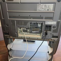 【リサイクルショップどりーむ天保山店】●102●　パナソニック　３７V型デジタルハイビジョンプラズマTV　2006年製　TH-37PX60　※専用ガラスTV台付き