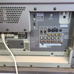 【リサイクルショップどりーむ天保山店】●102●　パナソニック　３７V型デジタルハイビジョンプラズマTV　2006年製　TH-37PX60　※専用ガラスTV台付き