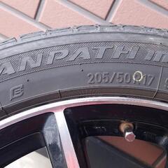 205/50R17 タイヤホイール４本セット