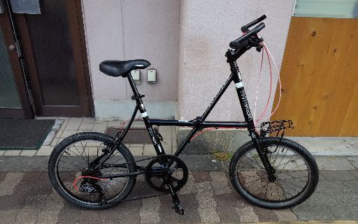 [DOPPELGANGER]STELTH(ステレス)FX01 20吋折り畳み自転車 アルミ/7speed/ブラック