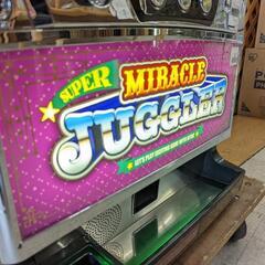 パチスロ実機 スーパーミラクルジャグラーコイン不要機 ID：126-010883-105