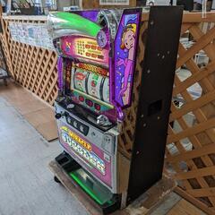 パチスロ実機 スーパーミラクルジャグラーコイン不要機 ID：126-010883 