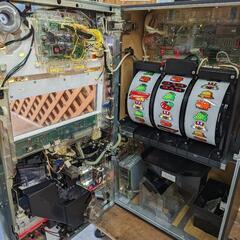 パチスロ実機 スーパーミラクルジャグラーコイン不要機 ID：126-010883-105