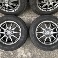 15インチアルミスタッドレス中古4本セット！205/65R15ステップワゴン等