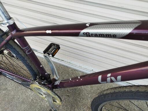 Liv GRAMME S440mm タイヤ・チェーン新品 3x8速 メンテ・クリーニング