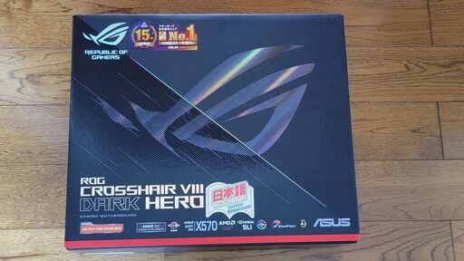 中古★美品 ASUS ROG Crosshair VIII Dark Hero AMD X570 AM4 ATX