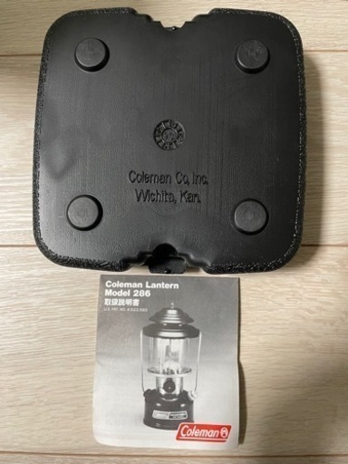 1993年式USA産Colemanランタン286A740Jギア取説あり - 防災、セキュリティ 