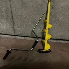 ワカサギ用テント、ドリル、あぐらイス、中サイズイス