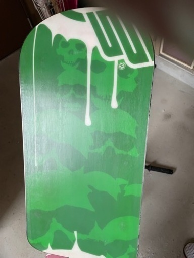 石川県 富山県 JykK スノースクート グリーン snowscoot 中古 大人用