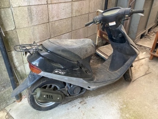 放置車両 ディオ 書類 鍵あり