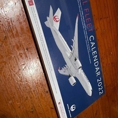 JAL 2022年　卓上カレンダー