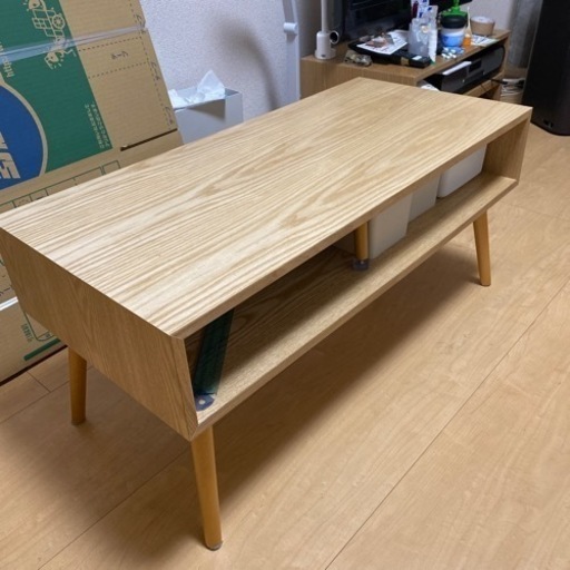 ニトリテーブル ちべ 花園の家具の中古あげます 譲ります ジモティーで不用品の処分