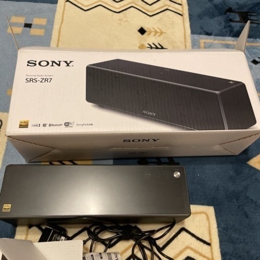 Best Buy: Sony ZR7 Hi Res Wireless Speaker Black SRS ZR7