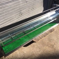 大穂製作所 大型 ネタケース 冷蔵ケース ショーケース 横240cm 2段