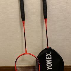 【ネット決済】YONEX バドミントンラケット 2本