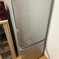 【中古】三菱　冷蔵庫(146L) 無料でお譲りします！
