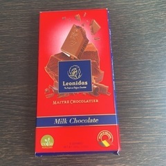 レオニダス　ミルクチョコレート　板チョコ　バレンタイン