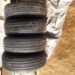 【良品】20系アルヴェル純正18インチホイール&タイヤ×4本