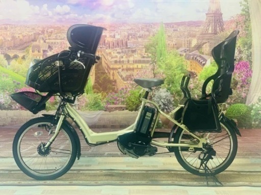 D33D電動自転車M29M/長生き8アンペア/一年保証/新品タイヤ/ヤマハ