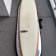 【受付終了】★ロングボード★ウェットスーツ、フィン、カバー　セット（リーシュコード無し）