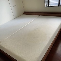 【ネット決済】シングルベッド　2台(フレーム付)