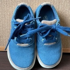 【ネット決済】kidsスニーカー（15㎝）keen 青