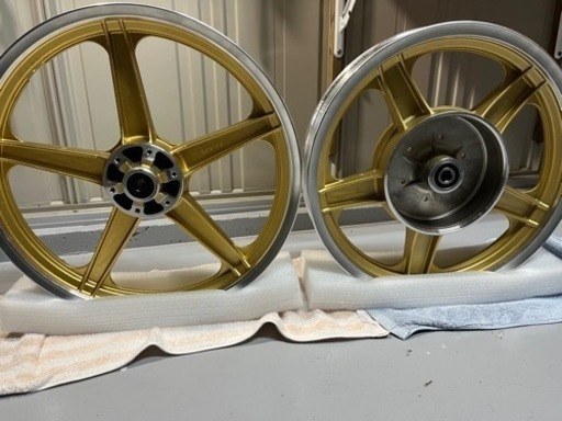 カワサキ純正キャストホイール Yahoo!オークション - Z750FX1型外し 純正キャストホイール