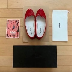 Lepetto レペット バレエシューズ フラット レッド