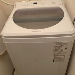 【ネット決済・配送可】2019年式　Panasonic 8kg洗濯機