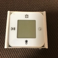 IKEA クロッキス 白  （時計,アラーム,タイマー,温度計）