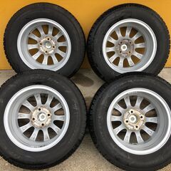 185/70r14in 4本 傷少ないアルミ付き 4H PCD100.0mm 8部山 ヴィッツ 