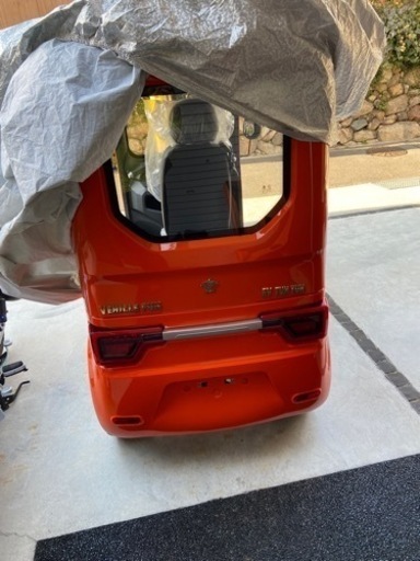 EVトゥクトゥク オレンジ 新品 未乗車 2