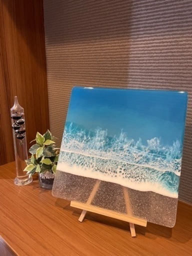 その他 波アート オブジェ アート インテリア 雑貨 海 おしゃれ 