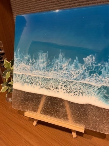 波アート オブジェ アート インテリア 雑貨 海 おしゃれ プレゼント レジン Smile Born 鴨方のその他の中古あげます 譲ります ジモティーで不用品の処分