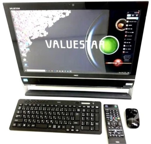 格安の5,000円値下げ中♪21.5型 TV視聴//ブルーレイ/無線LAN対応一体型PC ［NEC VN770LS6B］YAMAHA高音質 HDD:2TB