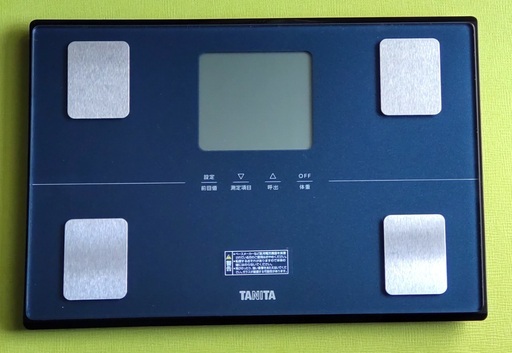 再度値下げしました　中古　美品　体重・体組成計 TANITA BC-316 （メタリックブルー） 2021年製