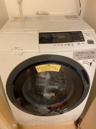 HITACHI ドラム式洗濯乾燥機（BD-S3800L）ビッグドラム