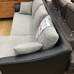 KN-27【ご来店頂ける方限定】新入荷　アウトレット　カウチソファ　黒×グレー KN-27【ご来店頂ける方限定】新入荷 アウトレット カウチソファ 黒×グレー