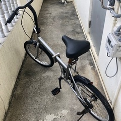 【ネット決済】（完売いたしました。）ガソリン代の節約に折りたたみ自転車