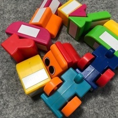 ブロックと積み木のセット！知育玩具　子供おもちゃ　磁石