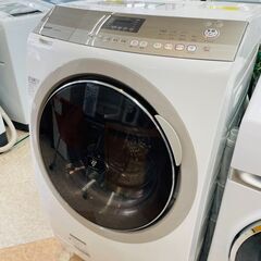 SHARP(シャープ) 9.0/6.0kgドラム洗濯機 ⭐定価￥137.550⭐ ES-A200-WR 
