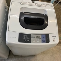 2017年　美品　HITACHI 5㎏! 高濃度洗剤液で洗う「2ステップウォッシュ!!」洗濯機【NW-50B】