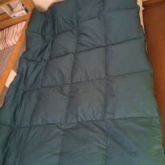 フェザー100% 羽毛布団7点セット　シングルベッド用