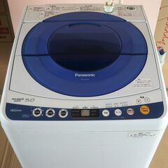 洗濯機 Panasonic 2009年製 5.0kg 無料